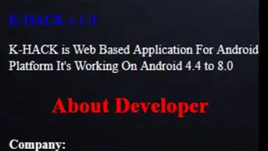Captura de tela de K-HACK 1