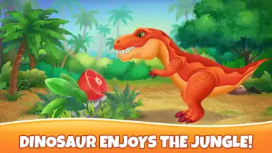 Captura de tela de Trucks and Dinosaurs for Kids 2