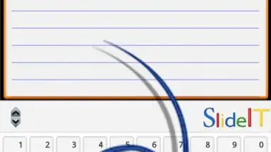 Captura de tela de SlideIT Google Skin 3