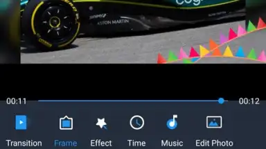 Captura de tela de Video maker with photo & music 9