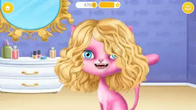 Captura de tela de Cat Hair Salon Birthday Party 5