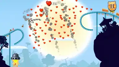 Captura de tela de Nutty Fluffies Rollercoaster 5