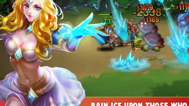 Captura de tela de Heroes Charge HD 2