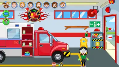Captura de tela de My Town : Firestation Free 10