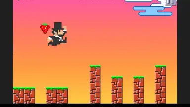 Captura de tela de Super Mega Runners 8 Bit Mario 4