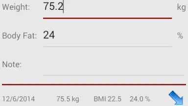 Captura de tela de Calories! 2