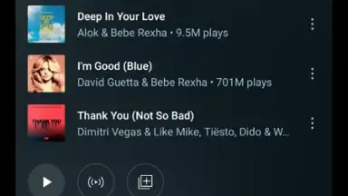 Captura de tela de YouTube Music (Android TV) 9