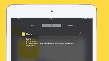Captura de tela de Klone 3
