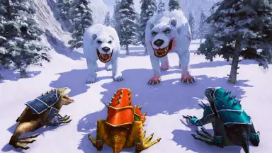 Captura de tela de Giant Frog Simulator 3