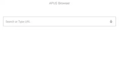 Captura de tela de APUS Browser 8