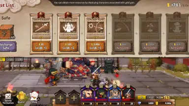 Captura de tela de Tiny Samurai Showdown 5