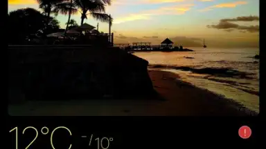 Captura de tela de Today Weather 1
