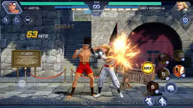 Captura de tela de The King of Fighters ARENA 10