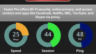 Captura de tela de VPN-Faster Pro 4