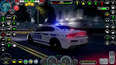 Captura de tela de US Police Games Car Games 3D 6