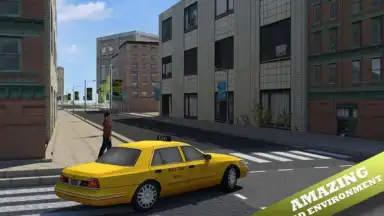 Captura de tela de Taxi Driver 3D Simulator 8