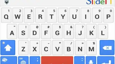 Captura de tela de SlideIT Google Skin 1