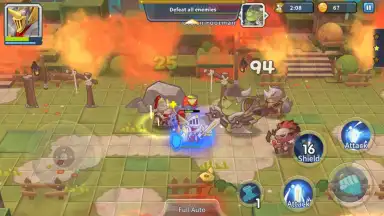 Captura de tela de Monster Knights 11