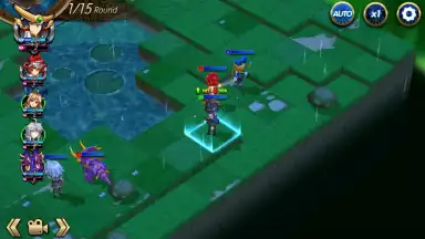 Captura de tela de Biazing Sword - SRPG Tactics 9