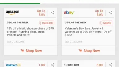 Captura de tela de Rakuten Ebates 4