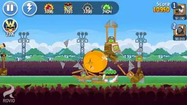 Captura de tela de Angry Birds Friends 4
