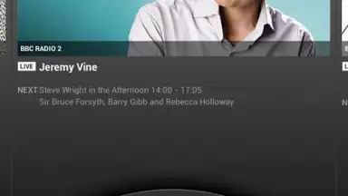 Captura de tela de BBC iPlayer Radio 8