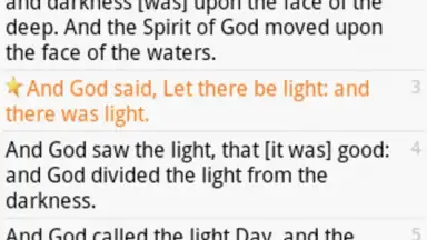 Captura de tela de Holy Bible (KJV) 5
