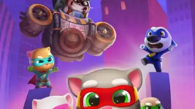 Captura de tela de Talking Tom Hero Dash 10