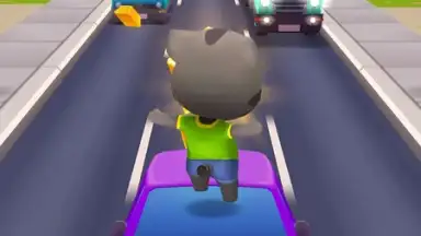 Captura de tela de Talking Tom: Gold Run 11