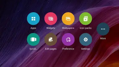 Captura de tela de ASUS Launcher 3