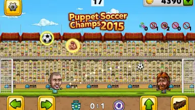 Captura de tela de Puppet Soccer Champions 2015 7
