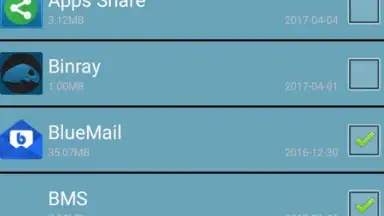 Captura de tela de Apps Share 4
