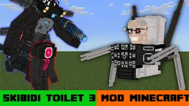 Captura de tela de SKIBIDI TOILET 3 for Minecraft 2