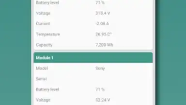 Captura de tela de Photovoltaic Monitor 10
