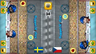 Captura de tela de Puppet Hockey 1