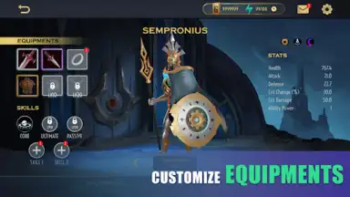 Captura de tela de Immortal Wars: Battler RPG 5