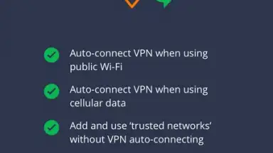 Captura de tela de Avast SecureLine 1