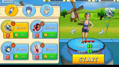 Captura de tela de Amazing Run 3D 2
