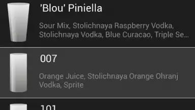 Captura de tela de Mixology™ Drink Recipes 1
