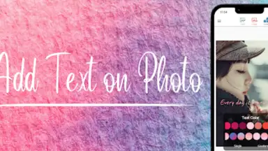 Captura de tela de Add text on photo 7