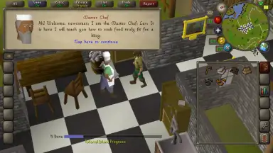 Captura de tela de Old School RuneScape 4