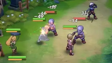 Captura de tela de Luna Fighting 7