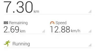 Captura de tela de Endomondo Sports Tracker 4