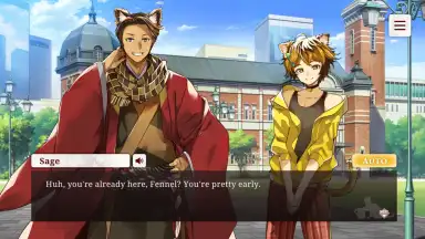 Captura de tela de NEKOPARA - Catboys Paradise 2