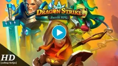 Captura de tela de Dragon Strike: Puzzle RPG 1