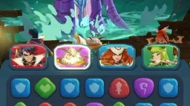 Captura de tela de Valiant Tales: Puzzle RPG 8