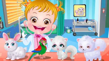 Captura de tela de Baby Hazel Pet Doctor 3