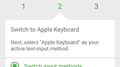 Captura de tela de Apple Keyboard 3