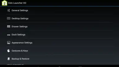 Captura de tela de Holo Launcher HD 3