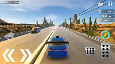 Captura de tela de Car Games highway traffic 7
